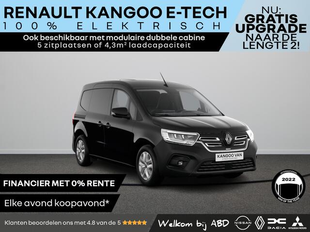 Renault KANGOO Advance 44 kWh E-TECH | Cruise control en snelheidsbegrenzer | Elektrisch bedienbare ramen (met sneltoets bestuurderszijde) | Elektronisch geregelde airconditioning