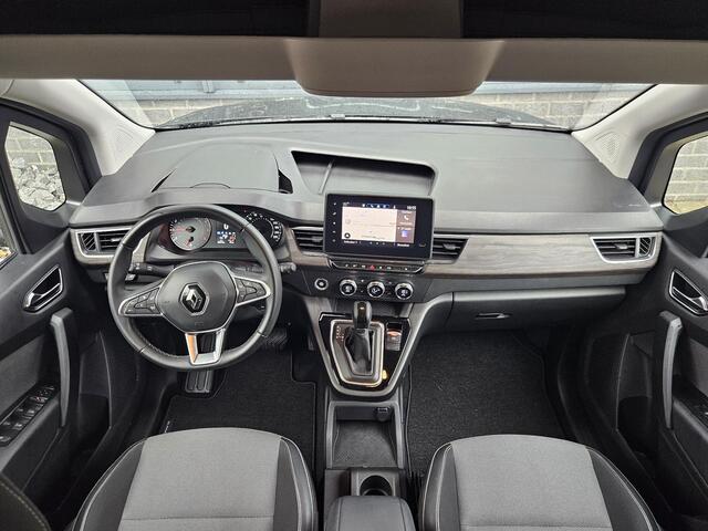 Renault KANGOO 1.3 130PK Techno EDC Automaat 5-Persoons / Trekhaak Afneembaar 1500KG / Adaptief Cruise Control / Stoelverwarming / Achteruitrijcamera / Apple Carplay & Android Auto / Navigatie / Parkeersensoren Rondom / 17" Lichtmetalen Velgen / Privacy Glass / Climate