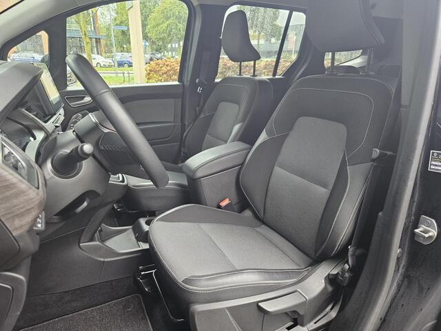 Renault KANGOO 1.3 130PK Techno EDC Automaat 5-Persoons / Trekhaak Afneembaar 1500KG / Adaptief Cruise Control / Stoelverwarming / Achteruitrijcamera / Apple Carplay & Android Auto / Navigatie / Parkeersensoren Rondom / 17" Lichtmetalen Velgen / Privacy Glass / Climate