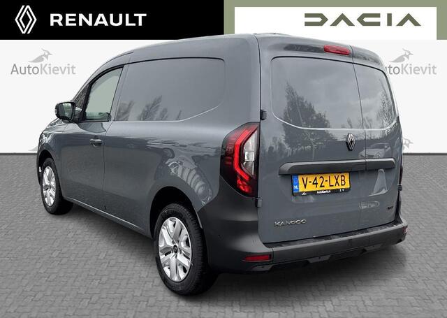 Renault KANGOO E-Tech Advance L1 44 kWh - vierseizoensbanden - Additionele parkeerhulp en navigatiesysteem - houten laadvloer en zijwandbekleding