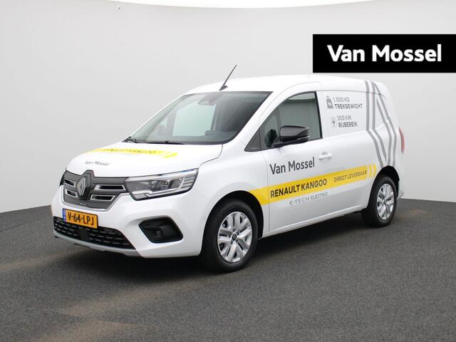Renault KANGOO E-Tech Extra L1 44 kWh | Adaptieve Cruise Control | Stoel- & Stuurwielverwarming | Voorruit Verwarmd | Camera | PDC Rondom | Full-Map Navigatie | Blind Spot Warning | LED Pure Vision | Keyless |