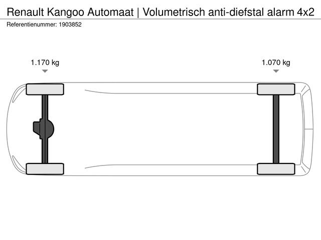 Renault KANGOO Automaat | Volumetrisch anti-diefstal alarm