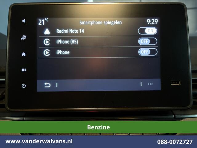 Renault KANGOO 1.3 TCe 131pk Benzine L1H1 Euro6 Airco | Camera | LED | Apple Carplay | Cruisecontrol Android Auto, Parkeersensoren, Elektrische inklapbare spiegels, 1500kg trekvermogen