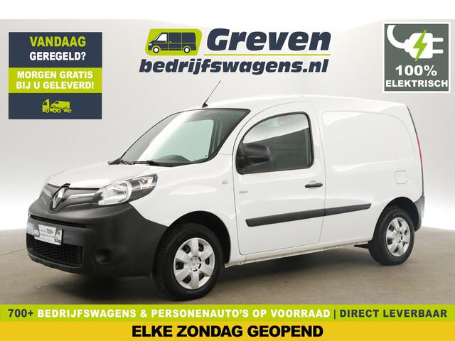 Renault KANGOO Z.E. Huur Accu | EMISSIEVRIJE ZONE | Elektrisch | Automaat Airco Stoelverwarming Schuifdeur