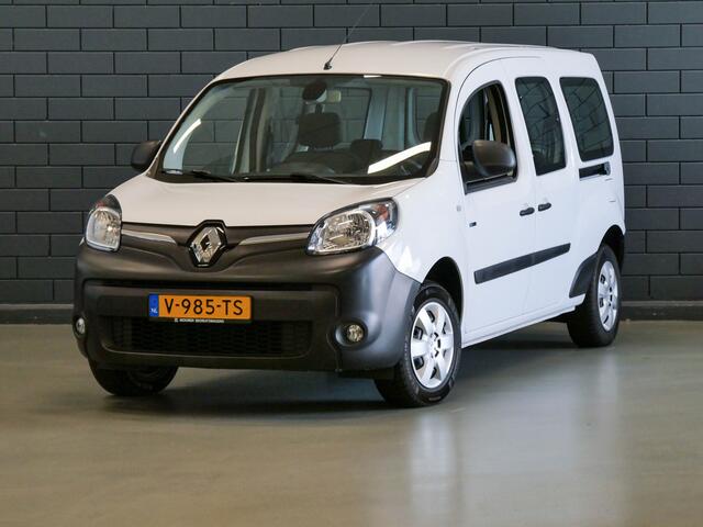 Renault KANGOO Z.E. Maxi (koop accu) DUBBELE CABINE | SOH 98% | GRIJS KENTEKEN |