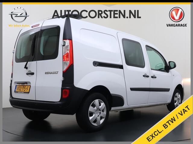 Renault KANGOO Z.E. Automaat Maxi SOH 96% Incl. Accu Airco Cruise Control Pdc Betonplex Vloer Lat om Lat Schuifdeur Dealeronderhouden 1e Eigenaar Origineel Nederlandse Auto