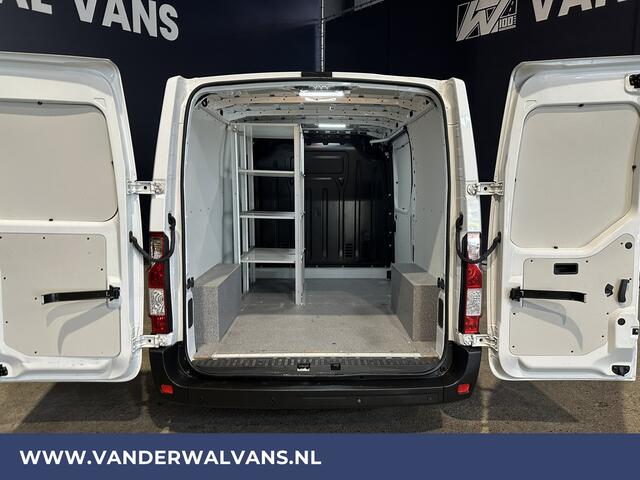 Renault MASTER 2.3 dCi 131pk L1H1 Euro6 Airco | Navigatie | Camera | Cruisecontrol | Sidebars Parkeersensoren, Chauffeursstoel, Bijrijdersbank