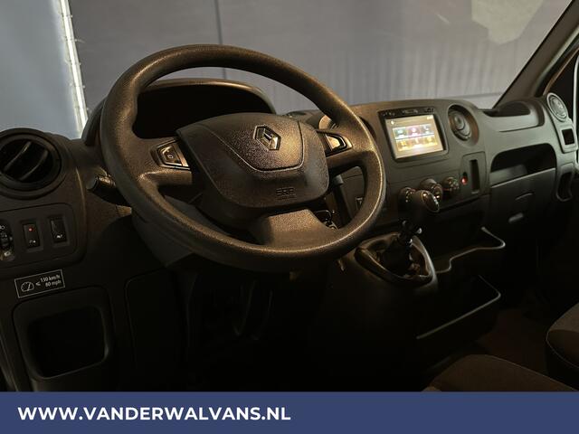 Renault MASTER 2.3 dCi 131pk L1H1 Euro6 Airco | Navigatie | Camera | Cruisecontrol | Sidebars Parkeersensoren, Chauffeursstoel, Bijrijdersbank