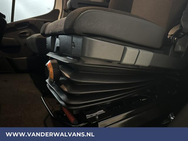 Renault MASTER 2.3 dCi 131pk L1H1 Euro6 Airco | Navigatie | Camera | Cruisecontrol | Sidebars Parkeersensoren, Chauffeursstoel, Bijrijdersbank