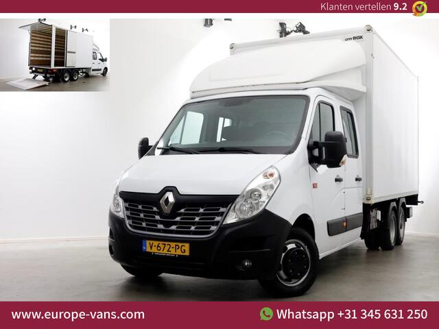 Renault MASTER T35 2.3 dCi 165pk D.C. Clixtar BE-Combi Bakwagen met laadklep 2180kg laadverm. 06-2018