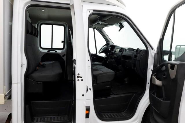 Renault MASTER T35 2.3 dCi 165pk D.C. Clixtar BE-Combi Bakwagen met laadklep 2180kg laadverm. 06-2018