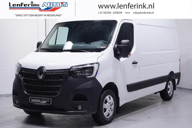 Renault MASTER 2.3 dCi 135 pk L2H2 Airco, Camera, Navi Cruise Control, Geveerde Stoel, PDC achter, 3-Zits, Nieuw