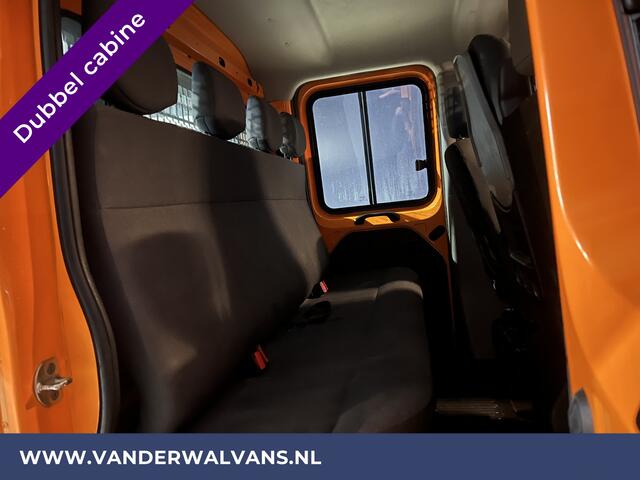 Renault MASTER 2.3 dCi Pick up Open laadbak Dubbele cabine Euro6 Airco | 7 Zitplaatsen Trekhaak 2500KG, Bluetooth-telefoonvoorbereiding