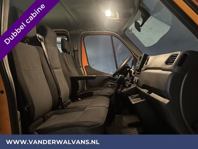 Renault MASTER 2.3 dCi Pick up Open laadbak Dubbele cabine Euro6 Airco | 7 Zitplaatsen Trekhaak 2500KG, Bluetooth-telefoonvoorbereiding