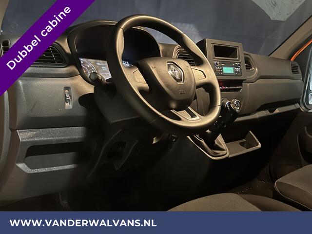 Renault MASTER 2.3 dCi Pick up Open laadbak Dubbele cabine Euro6 Airco | 7 Zitplaatsen Trekhaak 2500KG, Bluetooth-telefoonvoorbereiding