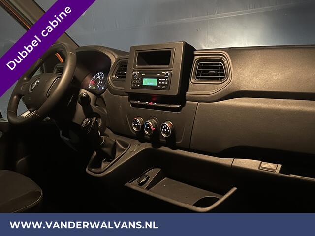 Renault MASTER 2.3 dCi Pick up Open laadbak Dubbele cabine Euro6 Airco | 7 Zitplaatsen Trekhaak 2500KG, Bluetooth-telefoonvoorbereiding