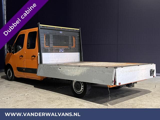 Renault MASTER 2.3 dCi Pick up Open laadbak Dubbele cabine Euro6 Airco | 7 Zitplaatsen Trekhaak 2500KG, Bluetooth-telefoonvoorbereiding