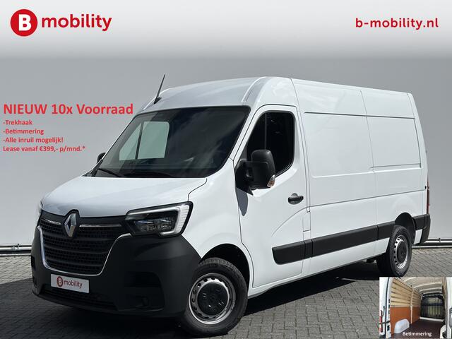 Renault MASTER T35 2.3 dCi 135PK L2H2 Comfort Rijklaar! NIEUW 10x VOORRAAD | Trekhaak | Betimmering | Navigatie | PDC