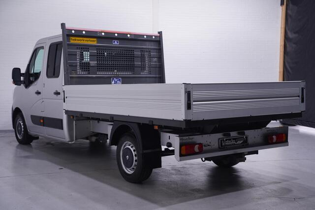 Renault MASTER 2.3 dCi 135 pk L3 Dubbel Cabine Pick Up / Open Laadbak Navi, Trekhaak, Cruise Control, LxBxH 317x204x40 cm