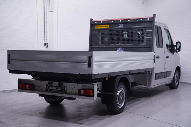 Renault MASTER 2.3 dCi 135 pk L3 Dubbel Cabine Pick Up / Open Laadbak Navi, Trekhaak, Cruise Control, LxBxH 317x204x40 cm