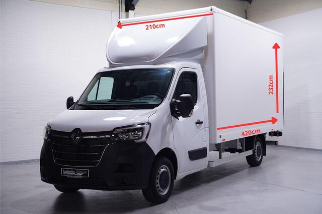Renault MASTER 2.3 DCi 165 pk Bakwagen met Laadklep en Zijdeur R Airco, Cruise Control, LxBxH 420x210x232 cm, Nieuw