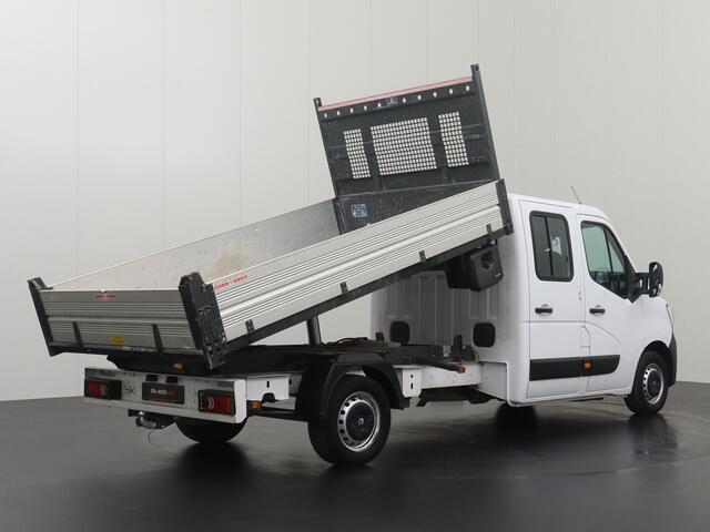 Renault MASTER 2.3DCI 145PK Dubbele Cabine Kipper | Airco | 6-Persoons | 2500Kg Trekhaak