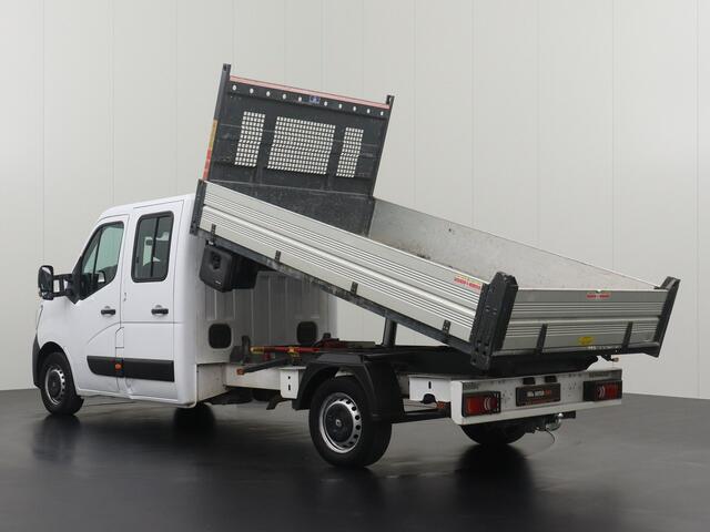Renault MASTER 2.3DCI 145PK Dubbele Cabine Kipper | Airco | 6-Persoons | 2500Kg Trekhaak