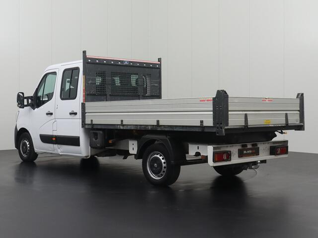 Renault MASTER 2.3DCI 145PK Dubbele Cabine Kipper | Airco | 6-Persoons | 2500Kg Trekhaak