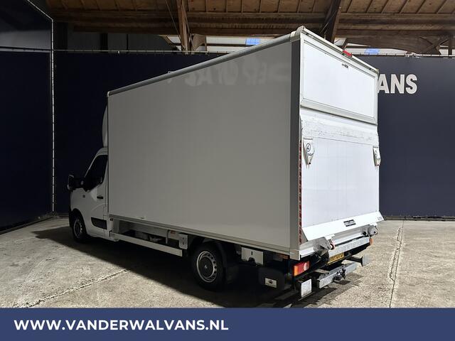 Renault MASTER 2.3 dCi 146pk 2500kg Trekhaak Bakwagen 232cm Hoog Laadklep Zijdeur Euro6 Airco | LAT OM LAT | Cruisecontrol Bijrijdersbank, LED,