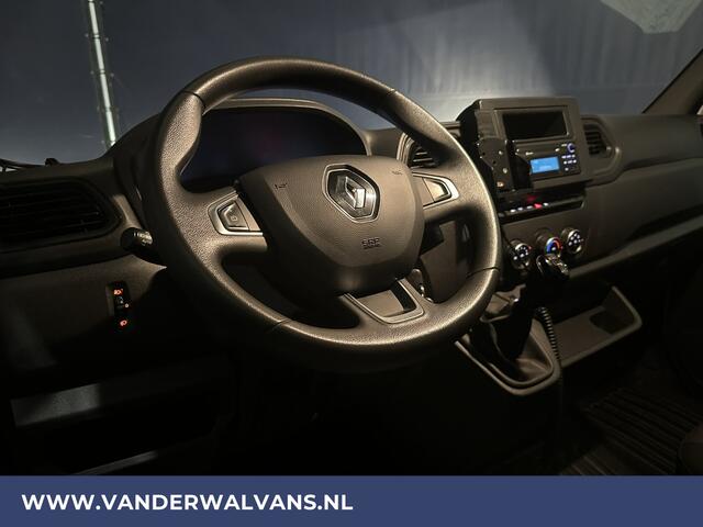 Renault MASTER 2.3 dCi 146pk 2500kg Trekhaak Bakwagen 232cm Hoog Laadklep Zijdeur Euro6 Airco | LAT OM LAT | Cruisecontrol Bijrijdersbank, LED,