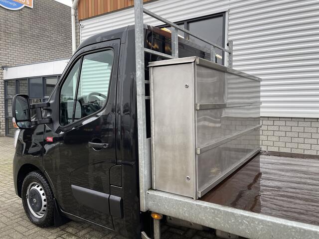 Renault MASTER T35 2.3 dCi 165pk L3 Energy EURO VI / pickup / open laadbak / plateau L 375 x B 210 / vaste prijs rijklaar ¤ 22.950 ex btw / lease vanaf ¤ 410 / airco / cruise / navigatie / opberg box