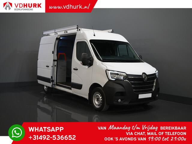 Renault MASTER 2.3 dCi 135 pk L2H2 Imperiaal + Ladder/ Standkachel/ Stoelverw./ PDC/ Trekhaak