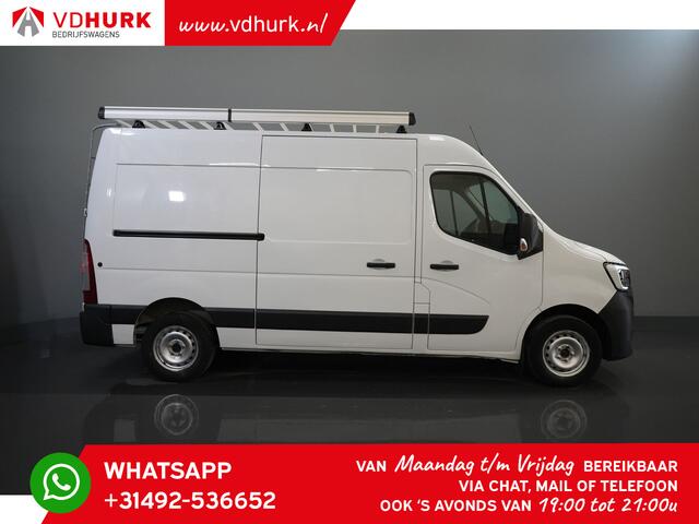 Renault MASTER 2.3 dCi 135 pk L2H2 Imperiaal + Ladder/ Standkachel/ Stoelverw./ PDC/ Trekhaak