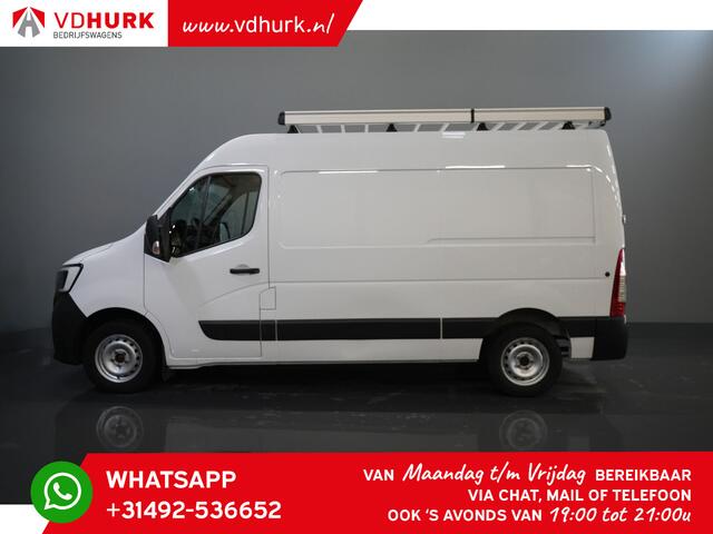 Renault MASTER 2.3 dCi 135 pk L2H2 Imperiaal + Ladder/ Standkachel/ Stoelverw./ PDC/ Trekhaak