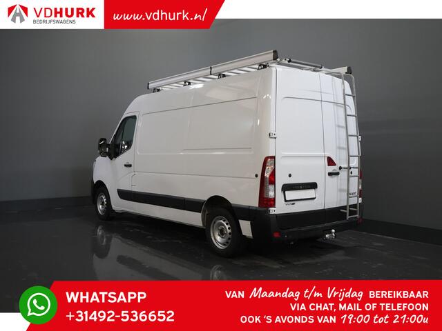 Renault MASTER 2.3 dCi 135 pk L2H2 Imperiaal + Ladder/ Standkachel/ Stoelverw./ PDC/ Trekhaak