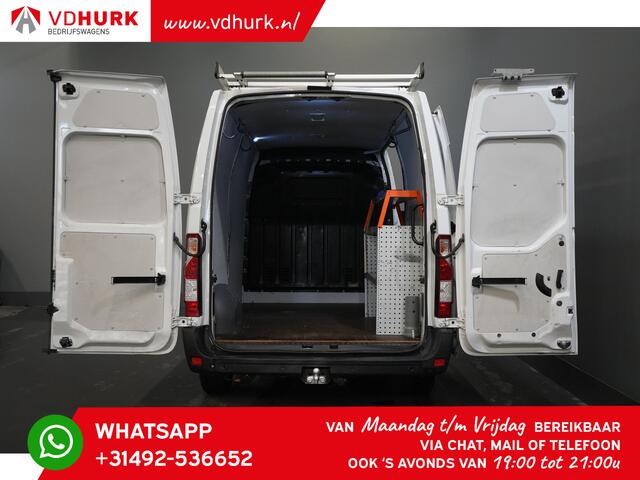 Renault MASTER 2.3 dCi 135 pk L2H2 Imperiaal + Ladder/ Standkachel/ Stoelverw./ PDC/ Trekhaak