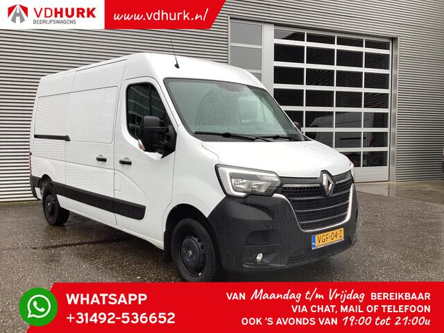 Renault MASTER T35 2.3 dCi 135 pk L2H2 BPM VRIJ! NL auto/ 270Gr.Deuren/ 2.5t Trekverm./ Carplay/ Navi/ PDC/ Airco