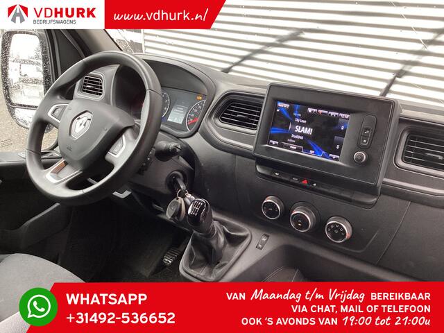 Renault MASTER T35 2.3 dCi 135 pk L2H2 BPM VRIJ! NL auto/ 270Gr.Deuren/ 2.5t Trekverm./ Carplay/ Navi/ PDC/ Airco