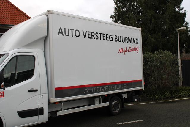 Renault MASTER Bakwagen T35 2.3 dCi 145PK L3 EL Energy Red By Renault Achteruitrijcamera, Airconditioning, Audio/BlueTooth, Cruise control, DHollandia Bakopbouw met laadklep