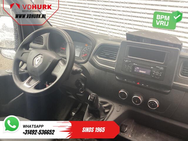 Renault MASTER 2.3 dCi 135 pk L2H2 TURBO DEFECT Stoelverw./ PDC/ Camera/ 2.5t Trekverm./ Dakdragers