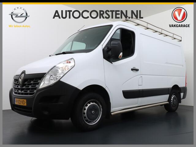 Renault MASTER T33 2.3 dCi L1H1 Imperiaal Trekhaak 3-Persoons A.Camera Airco Cruise Control Lat om lat betimmering Betonplex Vloer Bluetooth Sidebars 1e Eigenaar EURO 6 Y