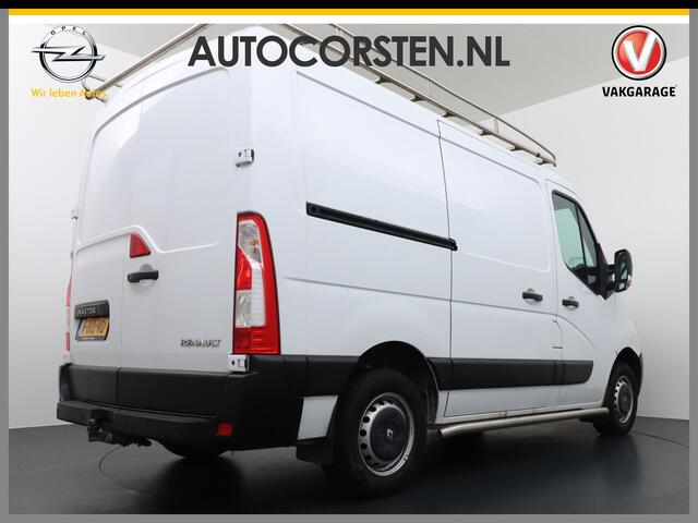 Renault MASTER T33 2.3 dCi L1H1 Imperiaal Trekhaak 3-Persoons A.Camera Airco Cruise Control Lat om lat betimmering Betonplex Vloer Bluetooth Sidebars 1e Eigenaar EURO 6 Y