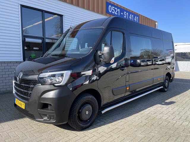 Renault MASTER T35 2.3 dCi 180pk autoaat L3H2 DC 6 persoons Energy Comfort / vaste prijs rijklaar ¤ 28.950 ex btw / lease vanaf ¤ 518 / pdc rondom / trekhaak 2500 kg / sidebars / airco / cruise / navi !