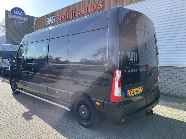 Renault MASTER T35 2.3 dCi 180pk autoaat L3H2 DC 6 persoons Energy Comfort / vaste prijs rijklaar ¤ 28.950 ex btw / lease vanaf ¤ 518 / pdc rondom / trekhaak 2500 kg / sidebars / airco / cruise / navi !
