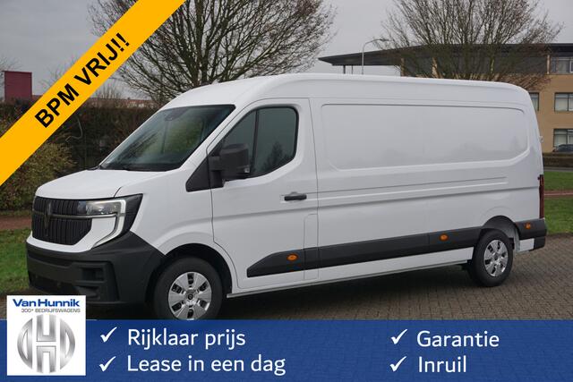 Renault MASTER T35 2.0 150PK Extra L3H2 BPM VRIJ!! 10" R-Link Navi, Camera, Cruise Clima!! NR. 143