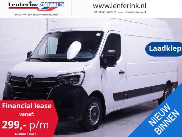 Renault MASTER 2.3 dCi 135 pk L3H3 LAADKLEP Airco Cruise control, Audio, 3-Zits, APK 09-2025