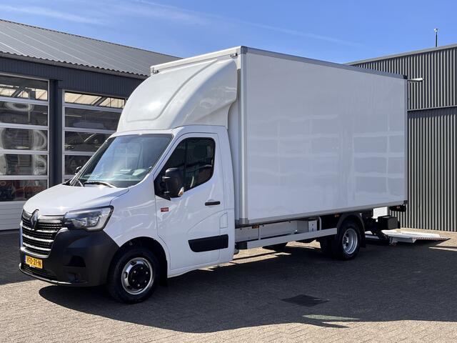 Renault MASTER T35 2.3 dCi 164pk 1000kg laadklep zijdeur Airco cruise controle Telefoonverbinding Navigatiesysteem 3-Persoons bakwagen verhuiswagen Meubelbak euro 6