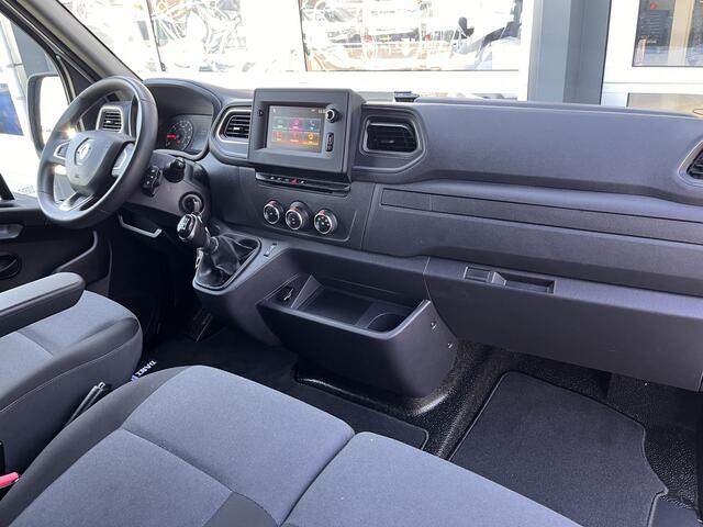 Renault MASTER T35 2.3 dCi 164pk 1000kg laadklep zijdeur Airco cruise controle Telefoonverbinding Navigatiesysteem 3-Persoons bakwagen verhuiswagen Meubelbak euro 6