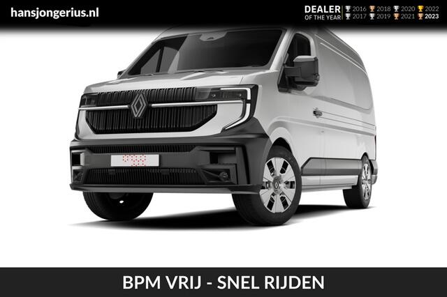 Renault MASTER Pick-up L3H1 T35 E-TECH Electric 140 Long Range 1AT Advance | Achteruitrijcamera | C-Shape LED dagrijverlichting | Elektronisch geregelde airconditioning