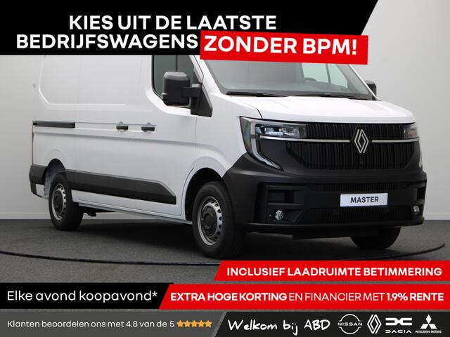 Renault MASTER T35 2.0 dCi 130pk L2H2 Advance | Trekhaak | Laadruimtepakket | Reservewiel |